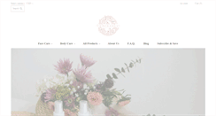 Desktop Screenshot of luminanceskincare.com